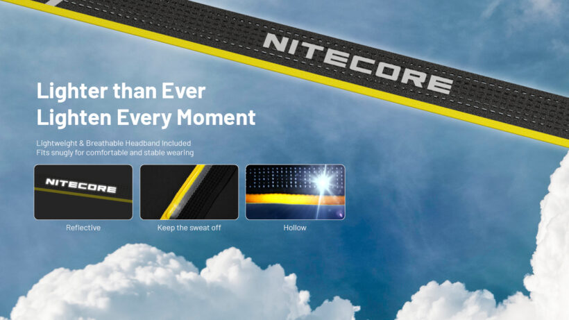 Nitecore NU25 MCT Multi Color Temperature 400 Lumens 132 Meter Beam Distance