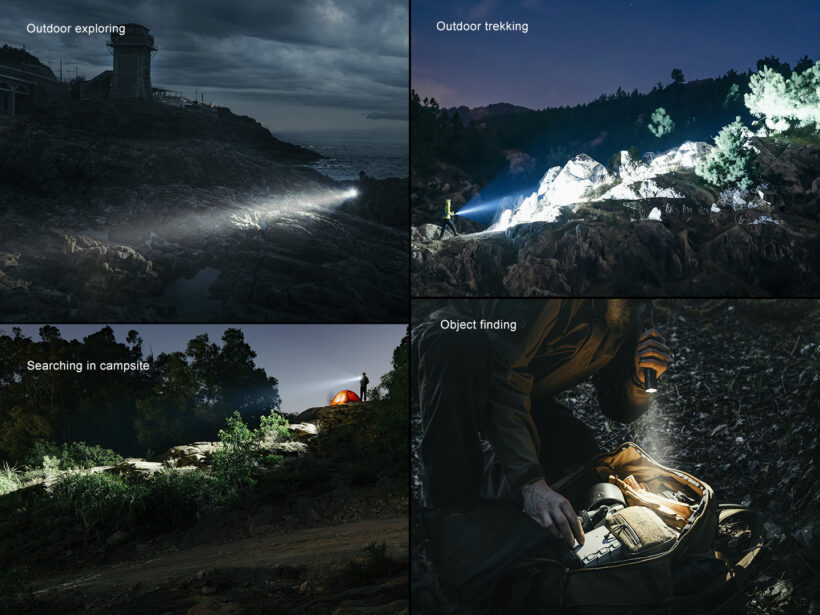 Fenix PD45R ACE – 3200 Lumens Tactical Flashlight with 410 Meter Beam Distance