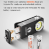 Lumintop F01 Mini Triple-Beam 1200 Lumen 182 Meter Beam Distance EDC
