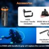 OrcaTorch D920 – 5000 Lumens Dive Light with 424-Meter Beam Distance and 150m Depth Rating