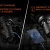 Acebeam X25 – 22,000 Lumens 1505 Meter Beam Distance Ultra-Long Range Flashlight