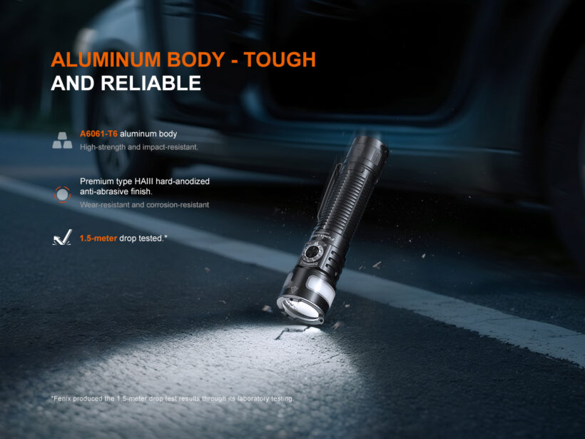 Fenix LD35R – 1800 Lumens 337 Meter Beam Distance with Triple Light Sources