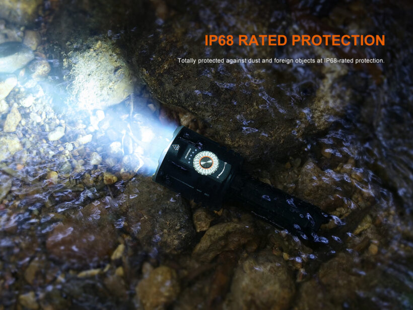 Fenix LR35R PRO – 10,000 Lumens 500 Meter Beam Distance Rechargeable Flashlight