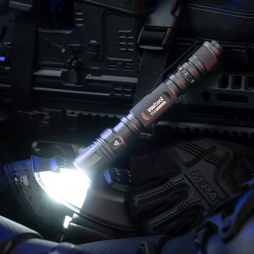 Weltool T15 1100 Lumens 417 Meter Beam Distance Tactical Pen Light