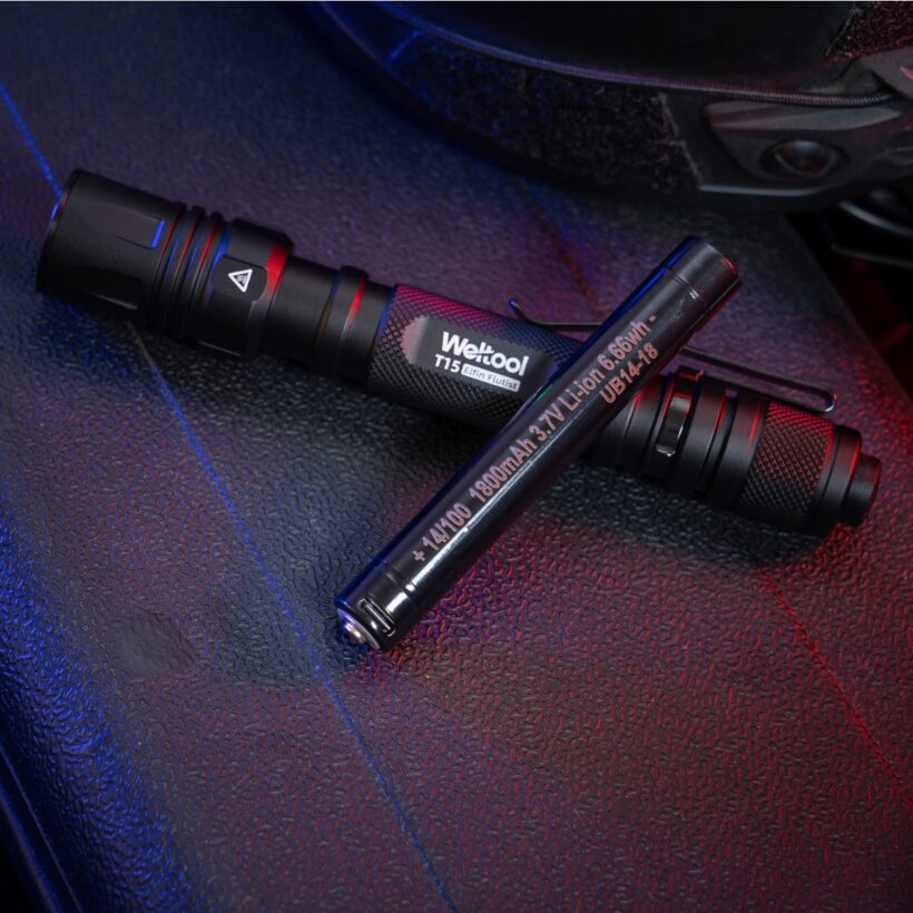 Weltool T15 1100 Lumens 417 Meter Beam Distance Tactical Pen Light