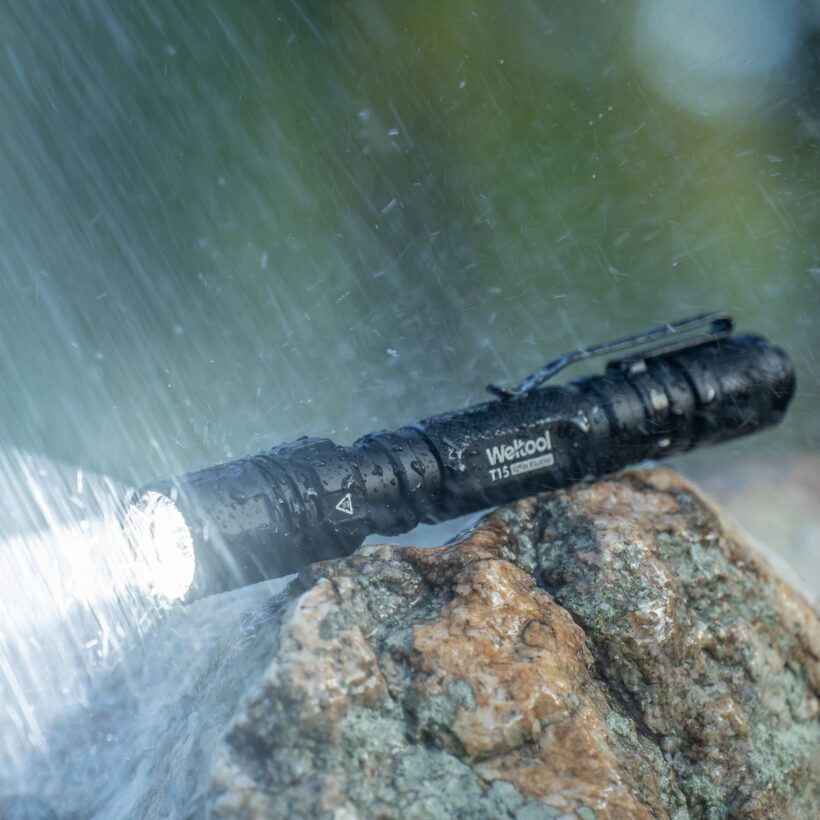 Weltool T15 1100 Lumens 417 Meter Beam Distance Tactical Pen Light