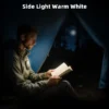 RovyVon Angel Eyes E60 Flat Palm-Sized EDC Flashlight – 1500 Lumens, White/UV/Green (Black)