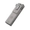 RovyVon Angel Eyes E60 Flat Palm-Sized EDC Flashlight – 1500 Lumens, White/UV/Green (Black)