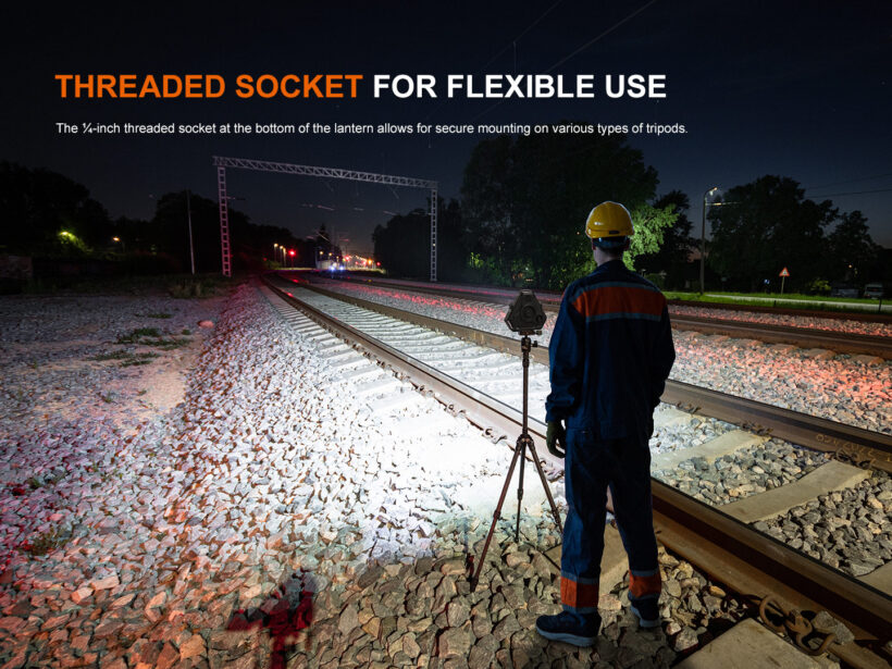 Fenix CP50R 5500 Lumens 450 Meter Beam Distance Camp Light
