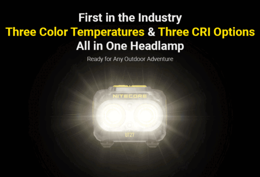 Nitecore UT27 MCT 800 Lumens 168 Meter Beam Distance