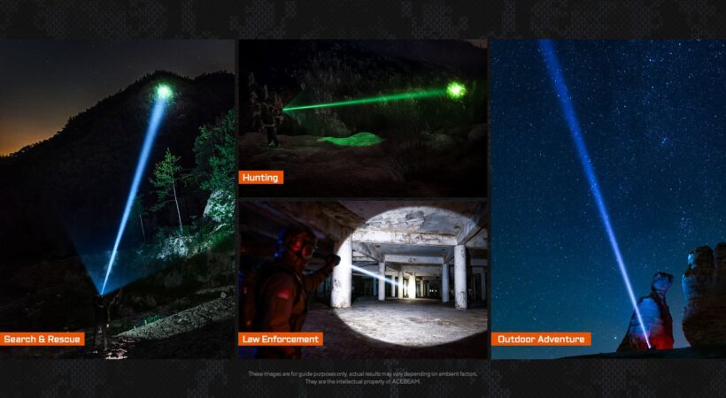 AceBeam W20 – LEP Tactical Flashlight | 600 Lumens | 1100m Beam | USB-C Rechargeable AceBeam W20 – LEP Tactical Flashlight | 600 Lumens | 1100m Beam | USB-C Rechargeable