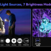 Sofirn SR23 3300 Lumens 200 Meter Beam Distance with UV