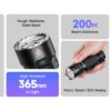 Sofirn SR23 3300 Lumens 200 Meter Beam Distance with UV