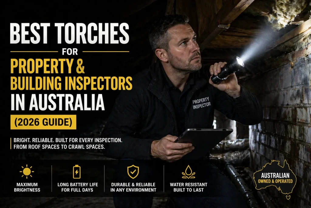Best Torches for Property & Building Inspectors in Australia (2026 Guide)