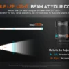 AceBeam Terminator M1 2.0 – Zoomable LEP + 3900 Lumen LED | 1620m Throw | Red Light | IP68 AceBeam Terminator M1 2.0 – Zoomable LEP + 3900 Lumen LED | 1620m Throw | Red Light | IP68