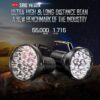 Imalent SR16 – 55,000 Lumen Searchlight | 1715m Throw | 16 × XHP50.3 HI LEDs