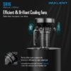 Imalent SR16 – 55,000 Lumen Searchlight | 1715m Throw | 16 × XHP50.3 HI LEDs