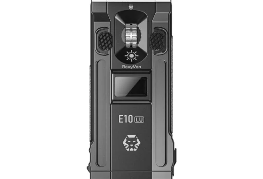 RovyVon E10-LU – 1700 Lumen 3-in-1 EDC Torch | 365nm UV & Green Laser | OLED