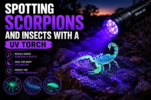 Spotting Scorpions with a UV Torch