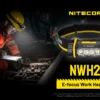 Nitecore NWH20 – 600 Lumen E-Focus Work Headlamp | Spot to Flood | Hard Hat Clips Nitecore NWH20 – 600 Lumen E-Focus Work Headlamp | Spot to Flood | Hard Hat Clips
